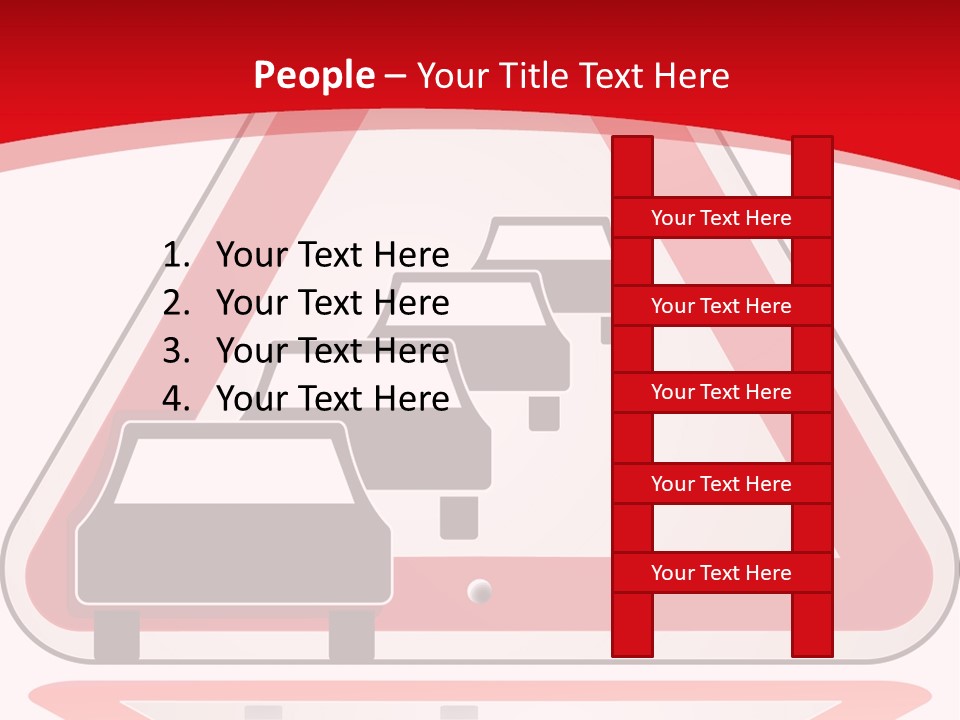 Closeup French Fries Sausage PowerPoint Template