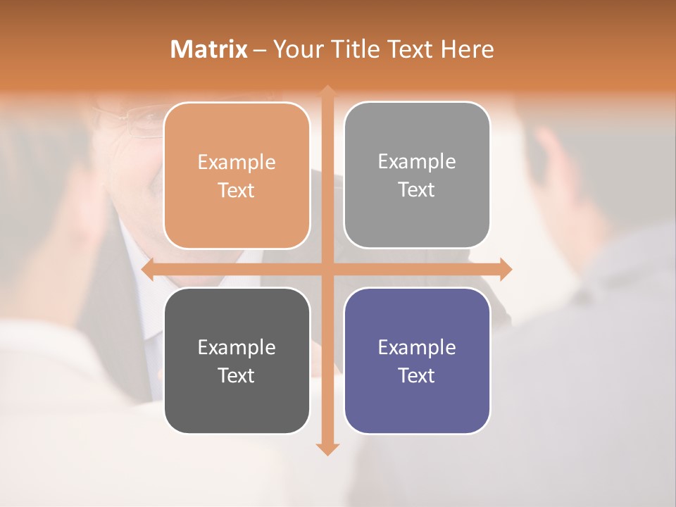 Confident Smart Man PowerPoint Template