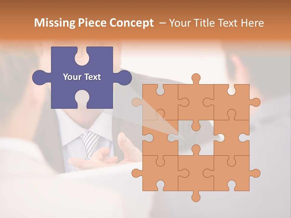 Confident Smart Man PowerPoint Template