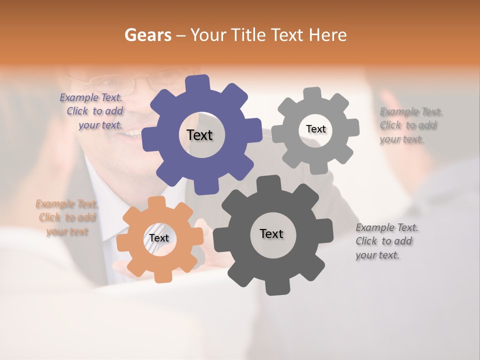 Confident Smart Man PowerPoint Template