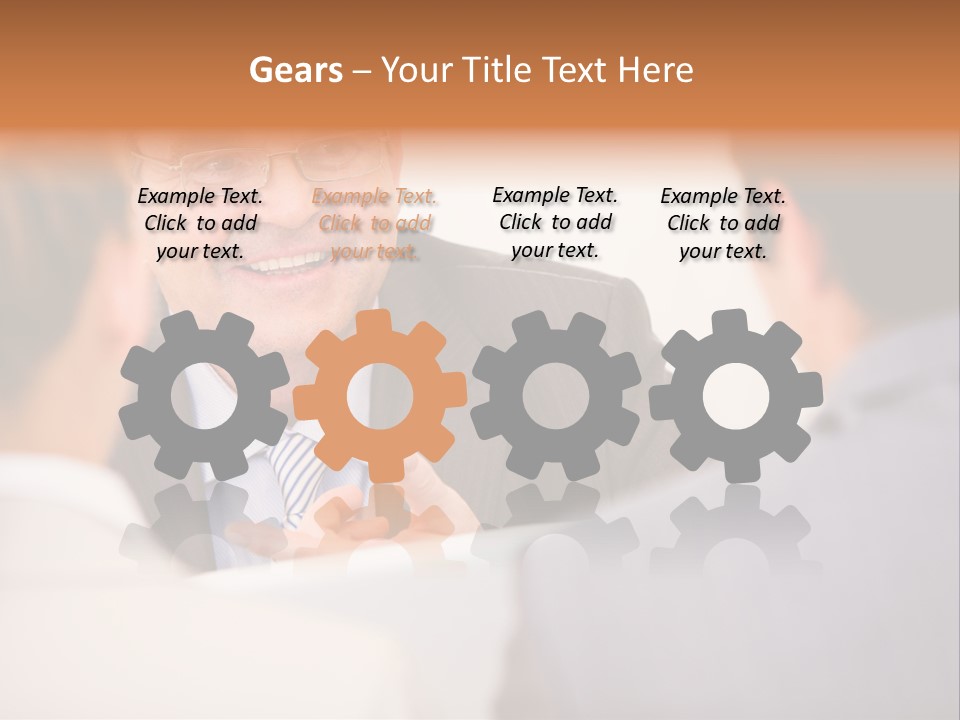 Confident Smart Man PowerPoint Template