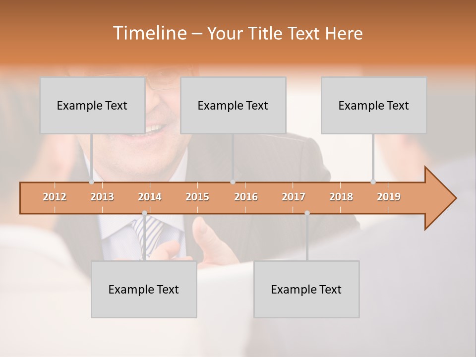 Confident Smart Man PowerPoint Template
