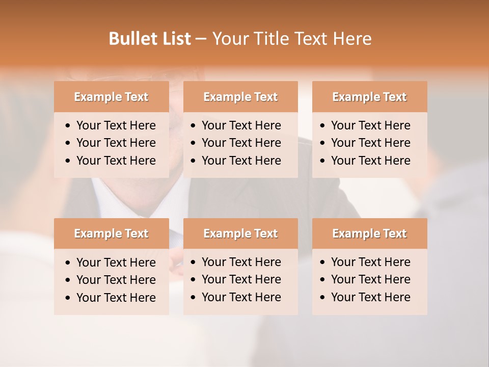 Confident Smart Man PowerPoint Template