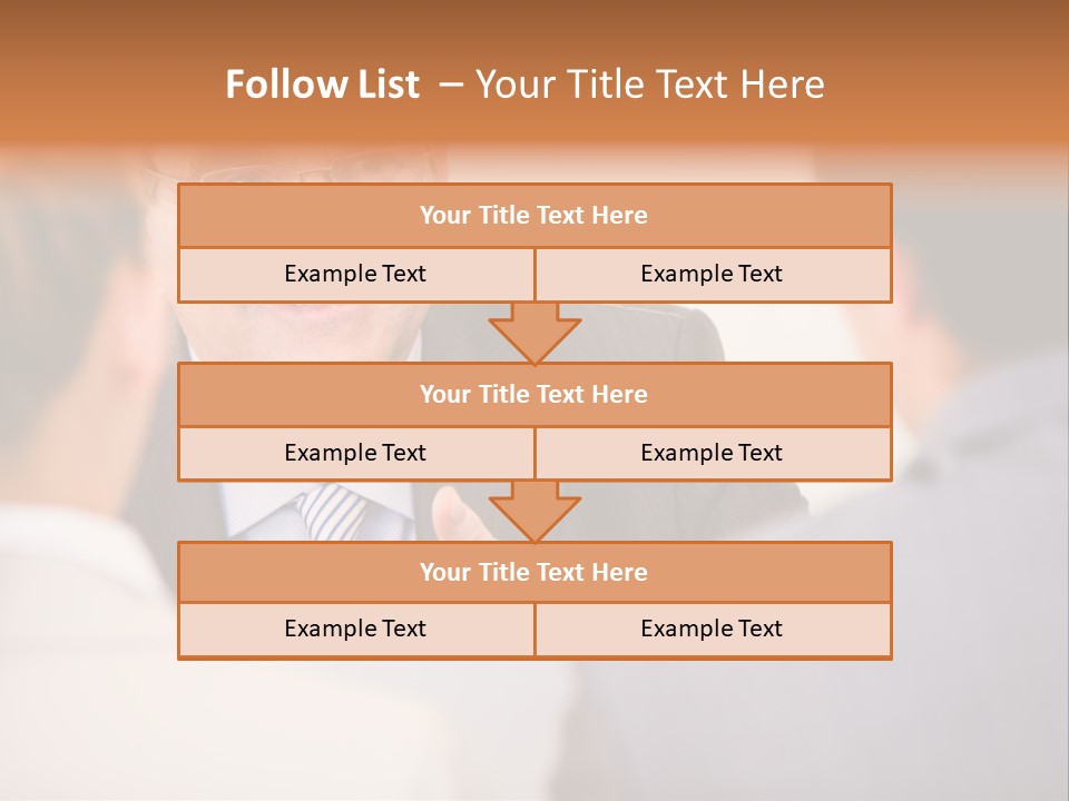 Confident Smart Man PowerPoint Template