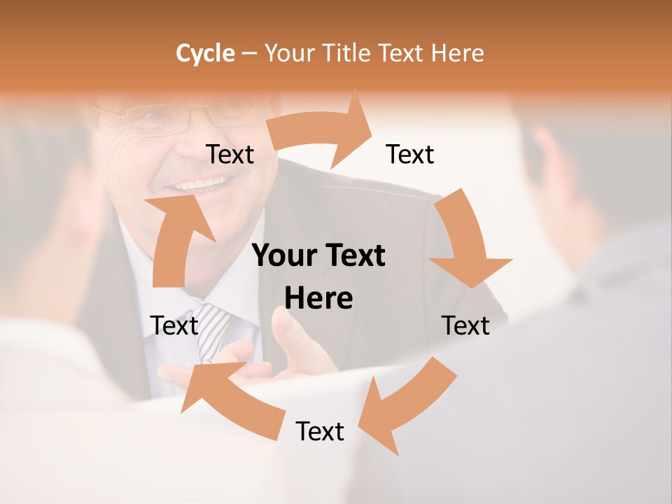 Confident Smart Man PowerPoint Template