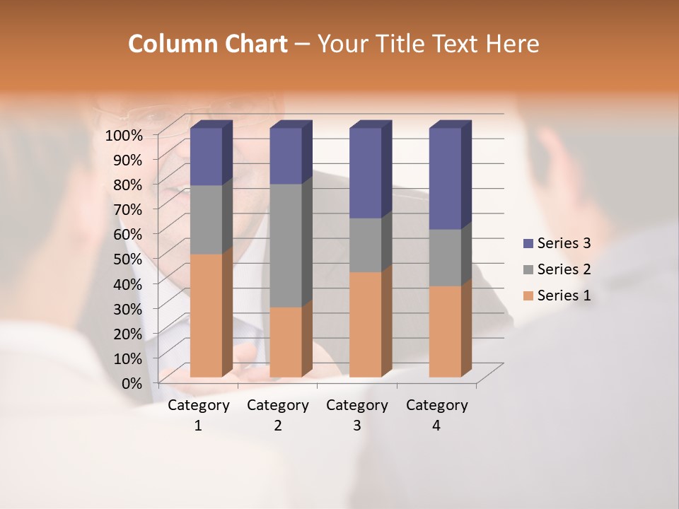 Confident Smart Man PowerPoint Template