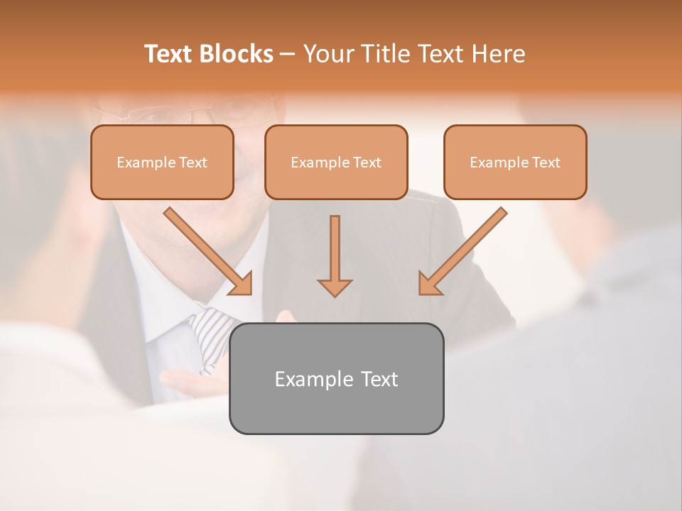 Confident Smart Man PowerPoint Template