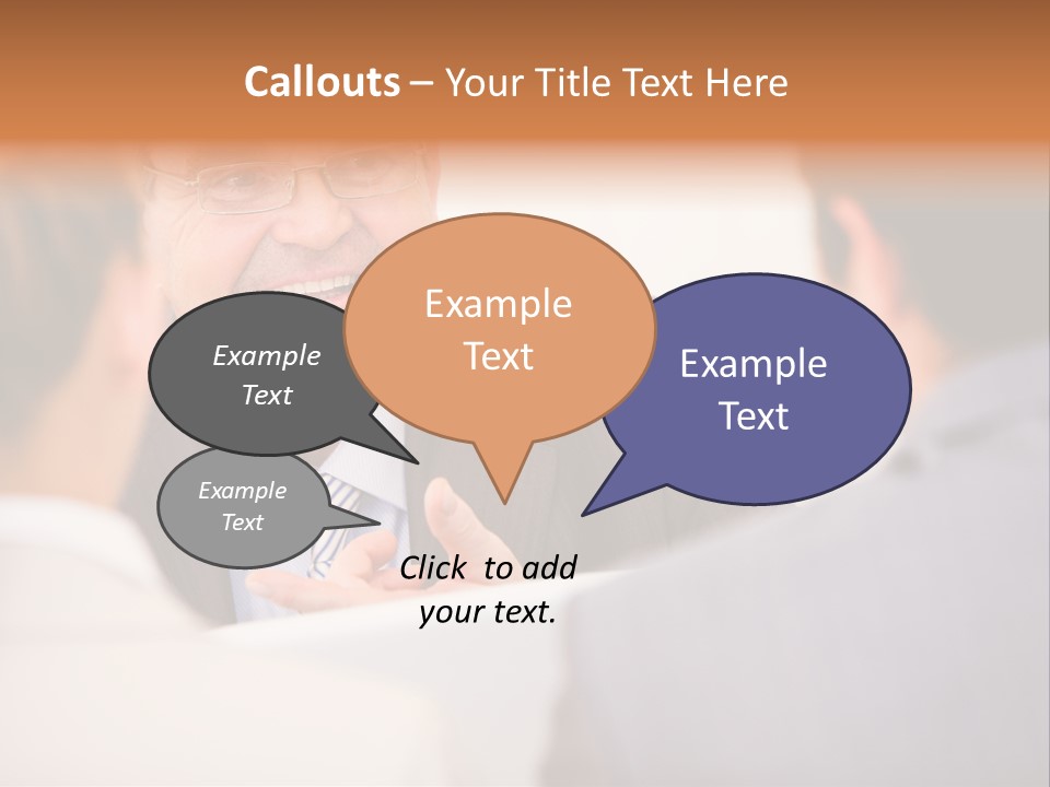 Confident Smart Man PowerPoint Template