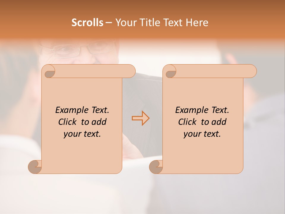 Confident Smart Man PowerPoint Template