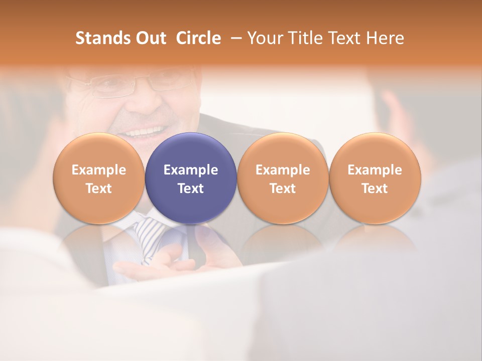 Confident Smart Man PowerPoint Template