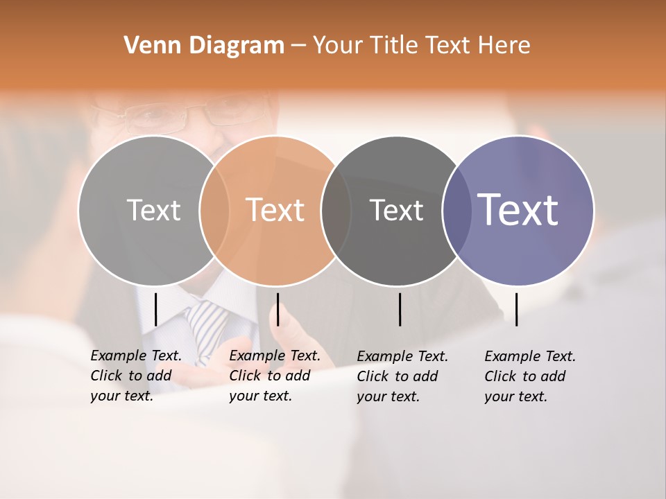 Confident Smart Man PowerPoint Template