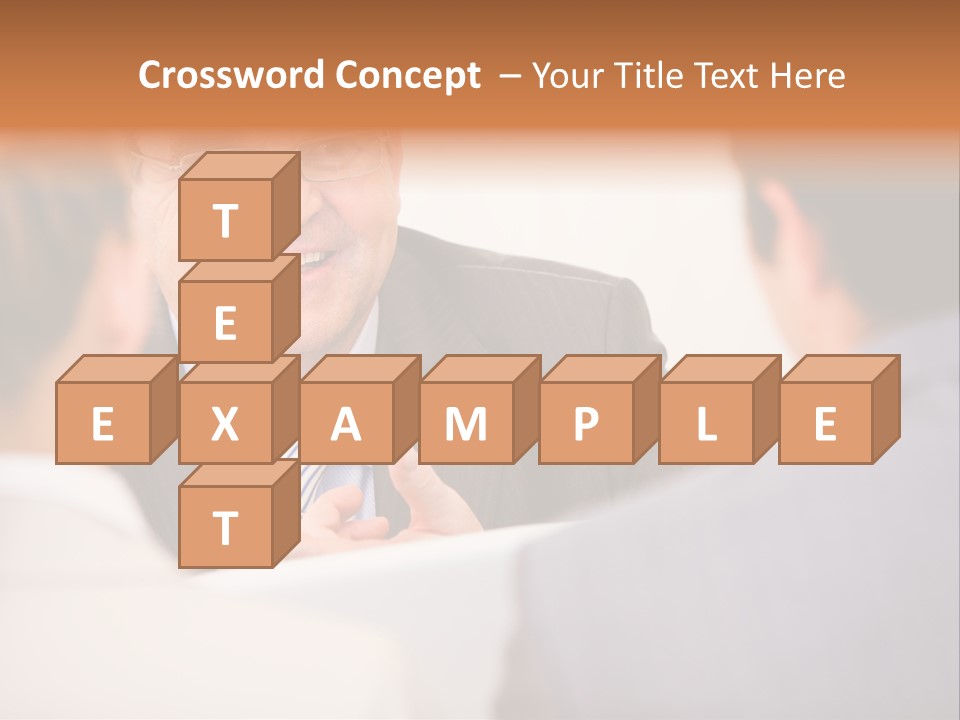 Confident Smart Man PowerPoint Template