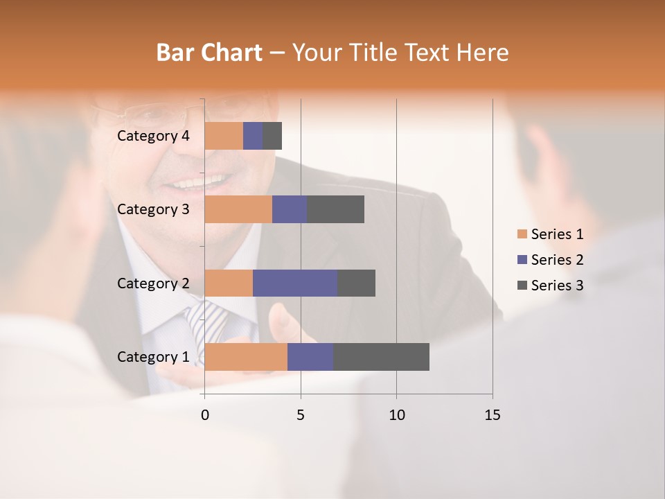 Confident Smart Man PowerPoint Template