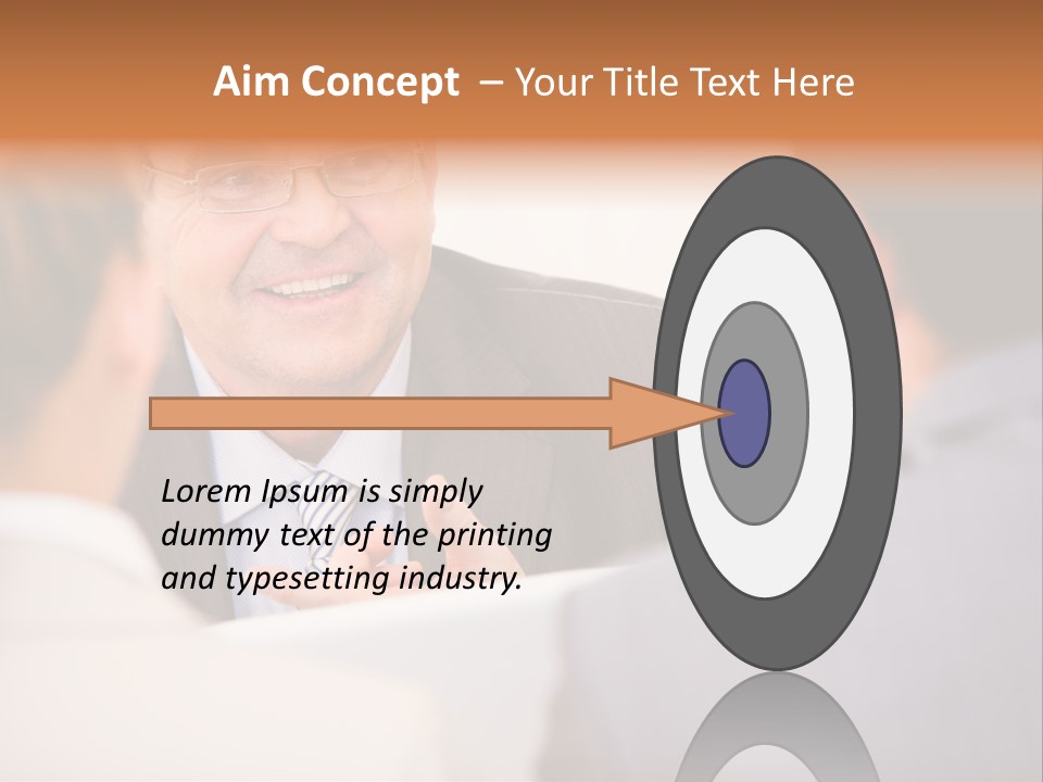 Confident Smart Man PowerPoint Template