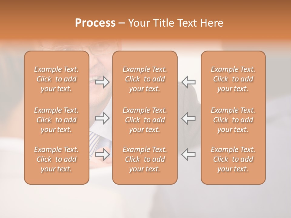 Confident Smart Man PowerPoint Template