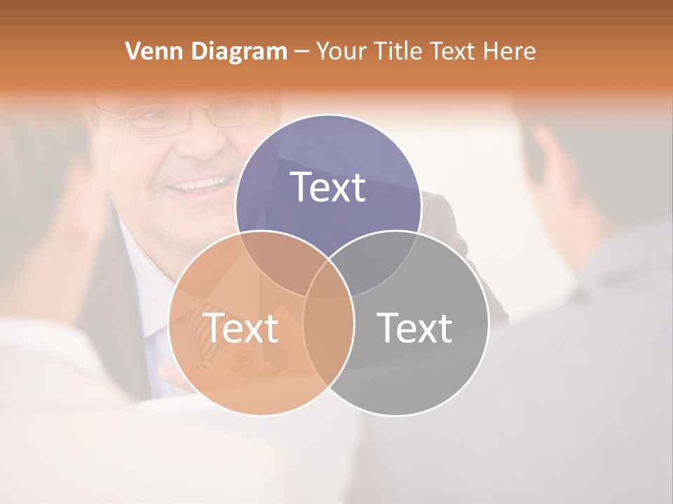 Confident Smart Man PowerPoint Template