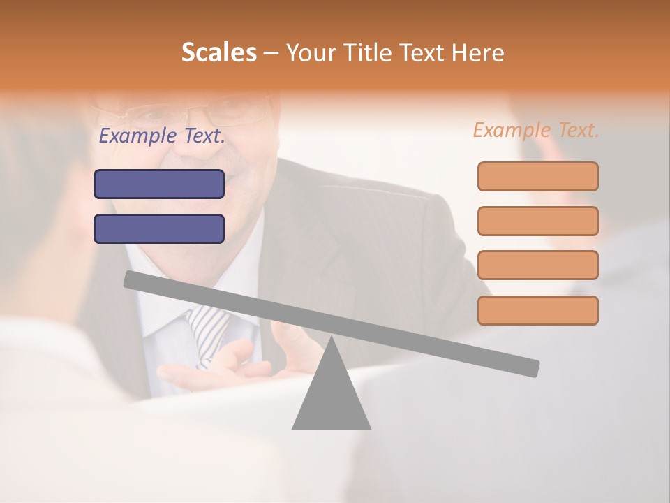Confident Smart Man PowerPoint Template