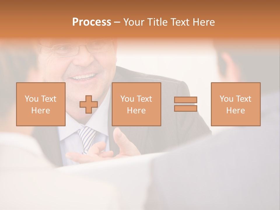 Confident Smart Man PowerPoint Template