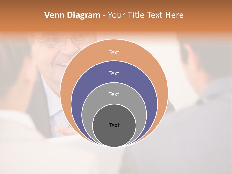 Confident Smart Man PowerPoint Template