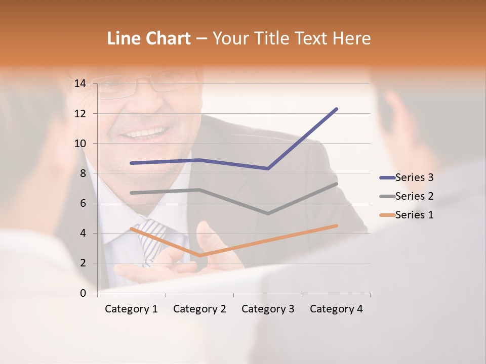 Confident Smart Man PowerPoint Template
