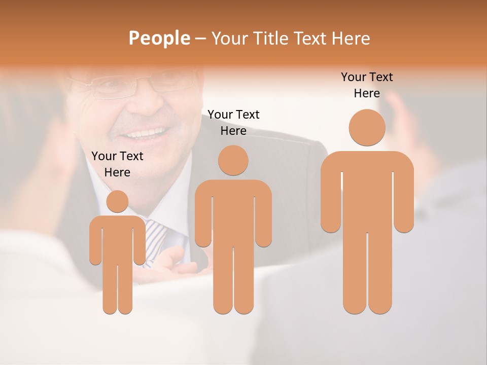 Confident Smart Man PowerPoint Template