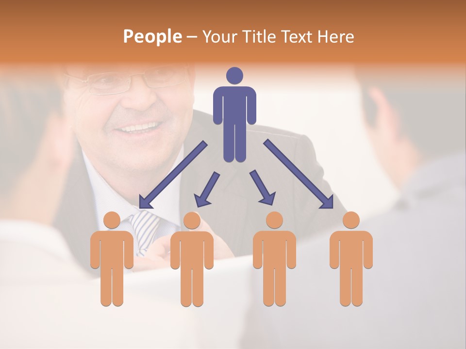 Confident Smart Man PowerPoint Template