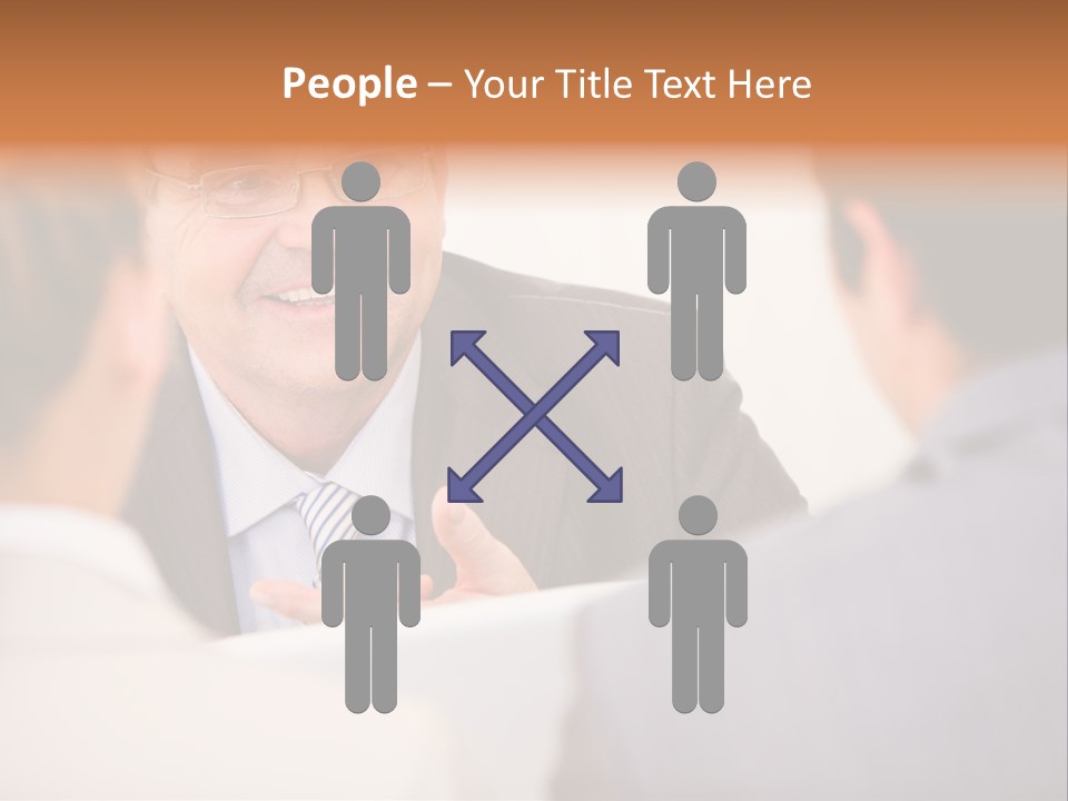 Confident Smart Man PowerPoint Template