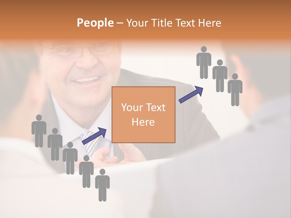 Confident Smart Man PowerPoint Template