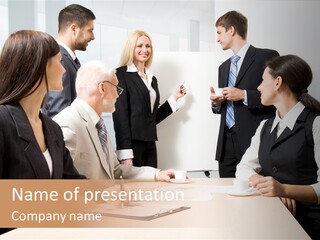 Speaker Cooperation Wellbeing PowerPoint Template