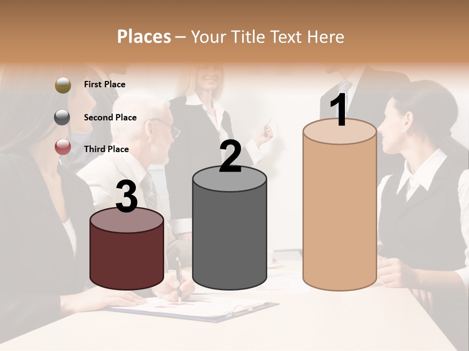 Speaker Cooperation Wellbeing PowerPoint Template