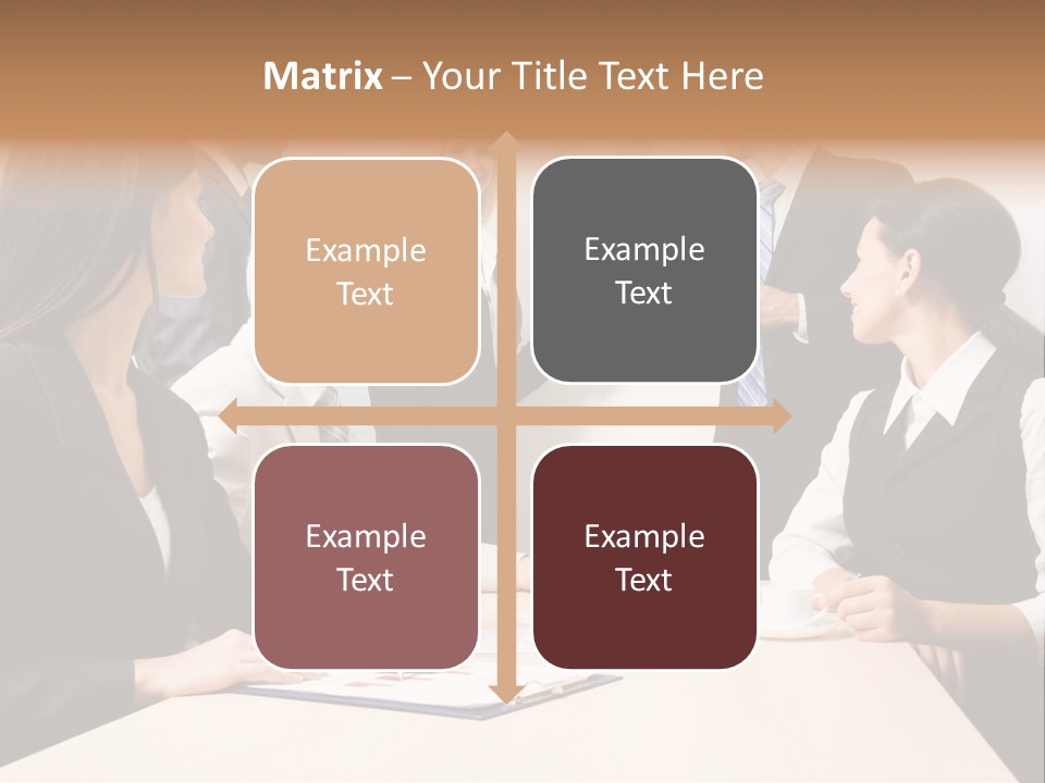 Speaker Cooperation Wellbeing PowerPoint Template