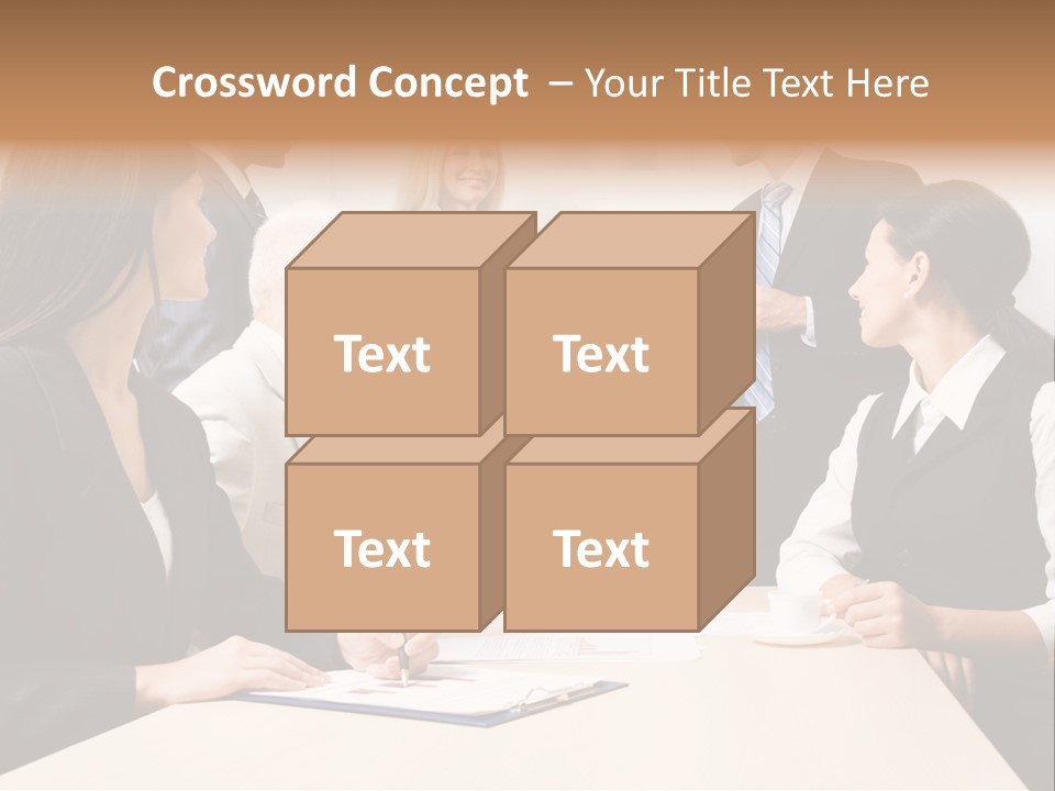 Speaker Cooperation Wellbeing PowerPoint Template