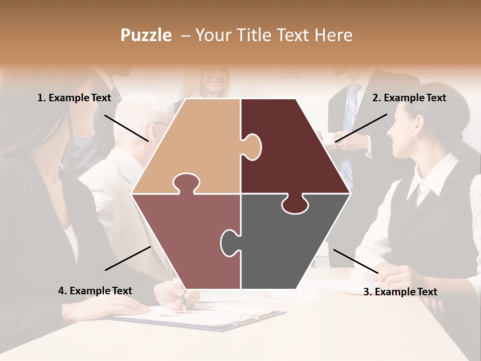 Speaker Cooperation Wellbeing PowerPoint Template