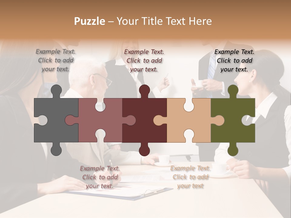 Speaker Cooperation Wellbeing PowerPoint Template