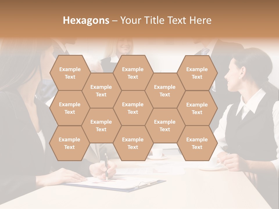 Speaker Cooperation Wellbeing PowerPoint Template