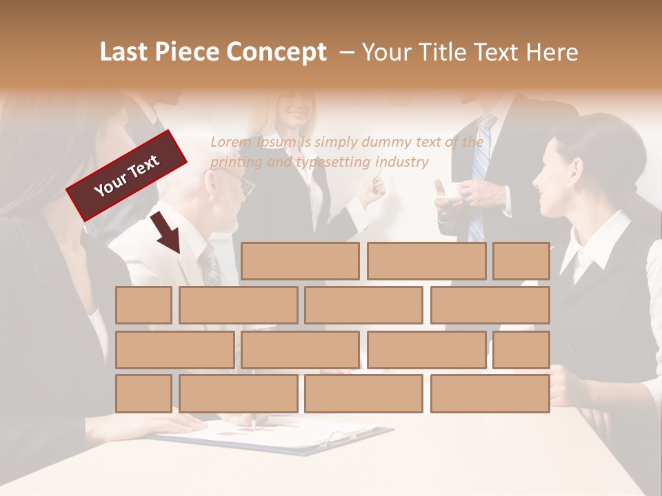 Speaker Cooperation Wellbeing PowerPoint Template