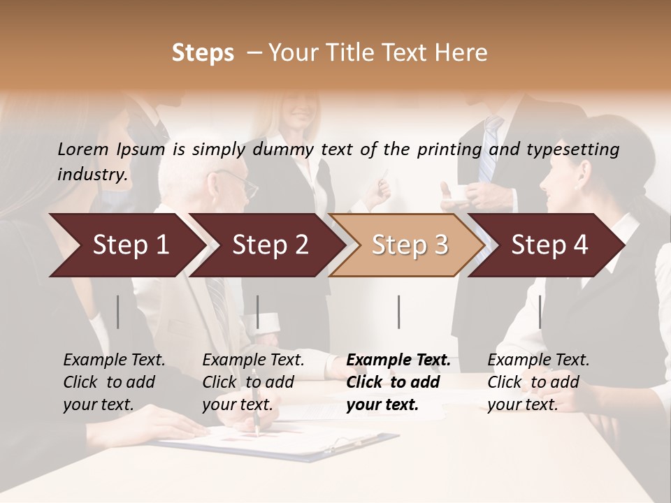 Speaker Cooperation Wellbeing PowerPoint Template