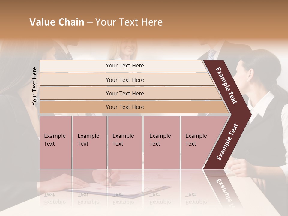 Speaker Cooperation Wellbeing PowerPoint Template