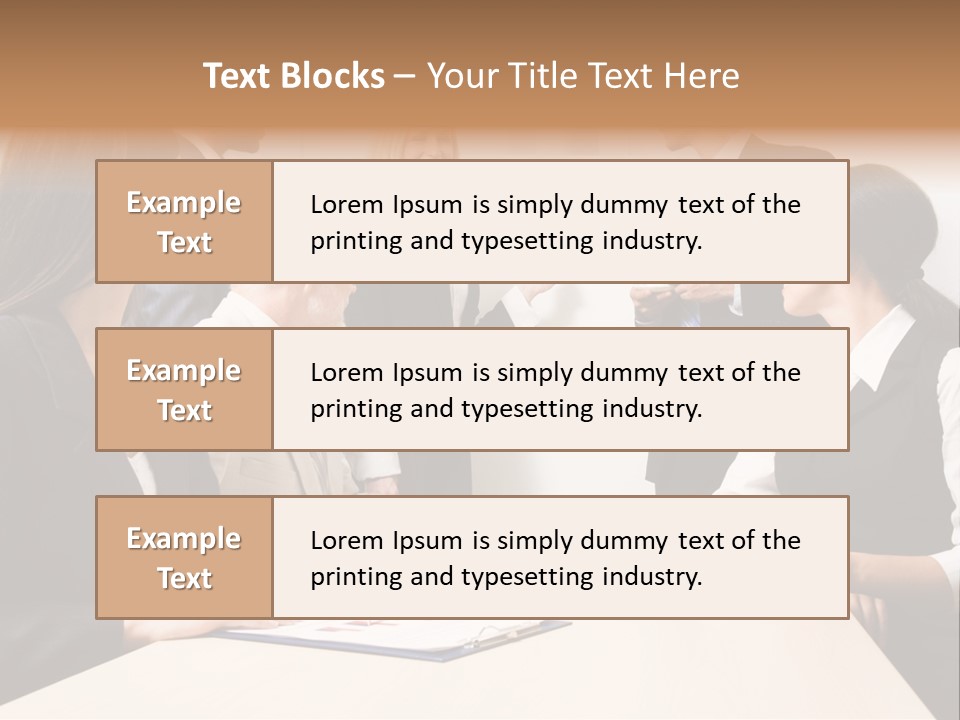 Speaker Cooperation Wellbeing PowerPoint Template