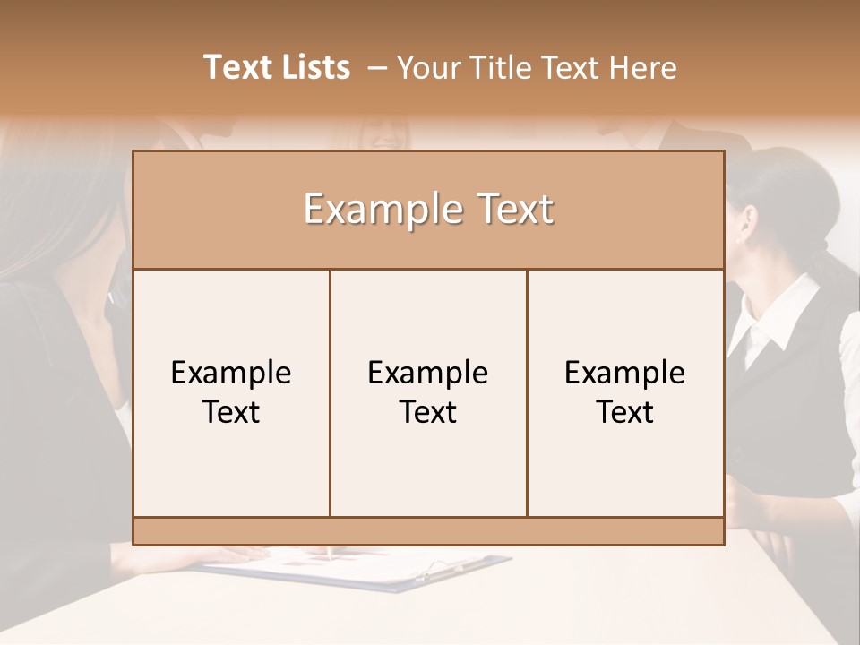Speaker Cooperation Wellbeing PowerPoint Template