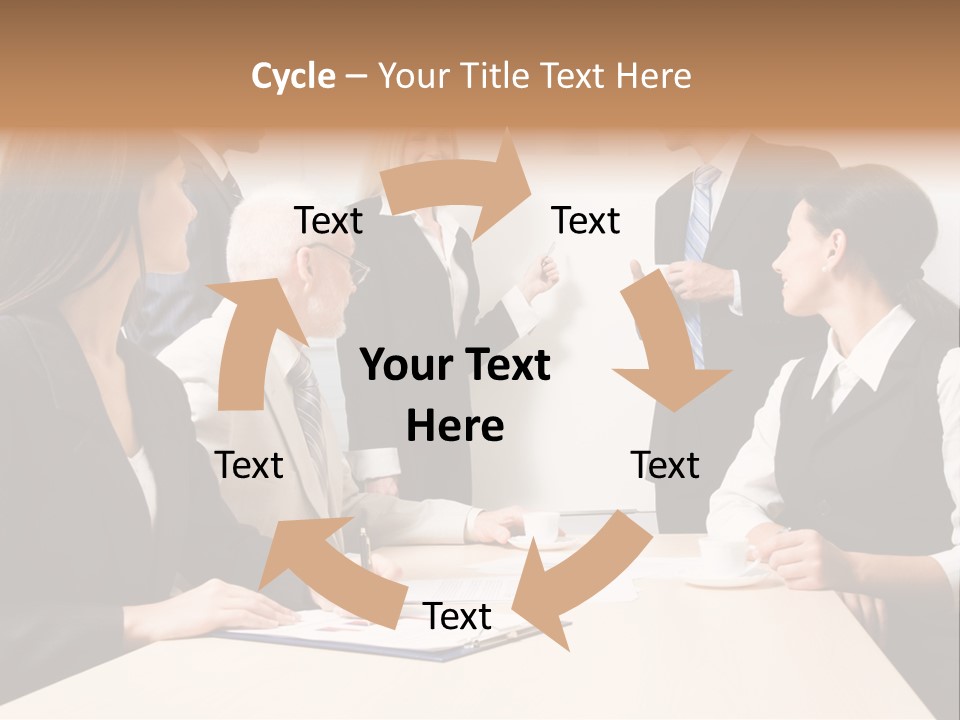 Speaker Cooperation Wellbeing PowerPoint Template