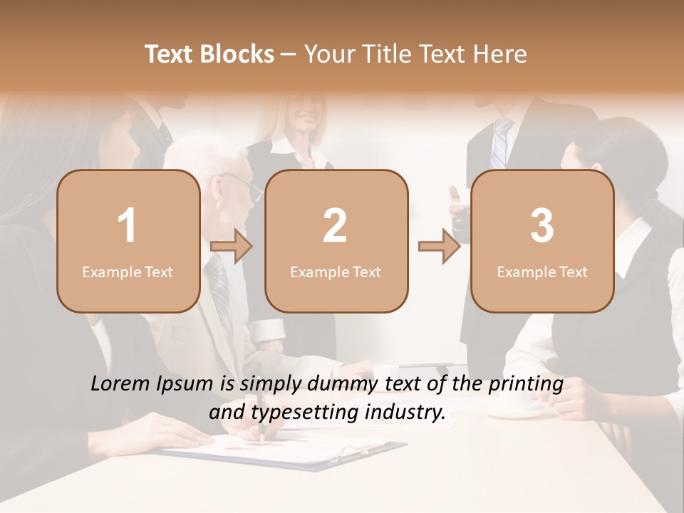 Speaker Cooperation Wellbeing PowerPoint Template
