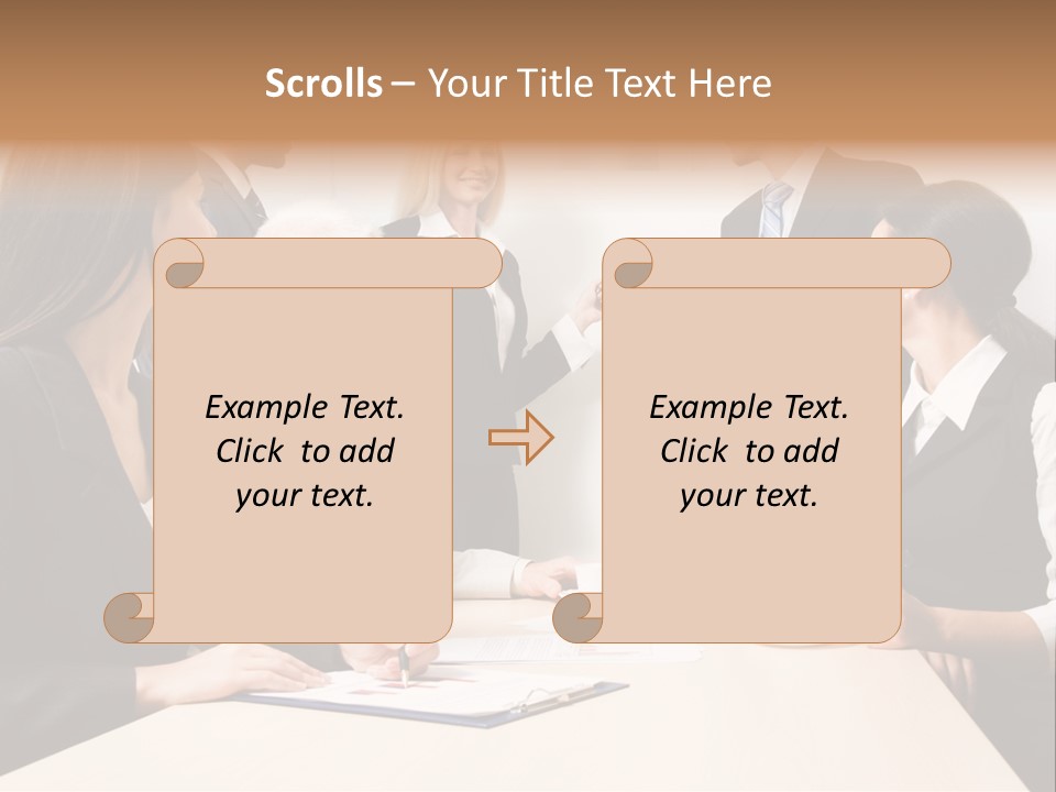 Speaker Cooperation Wellbeing PowerPoint Template