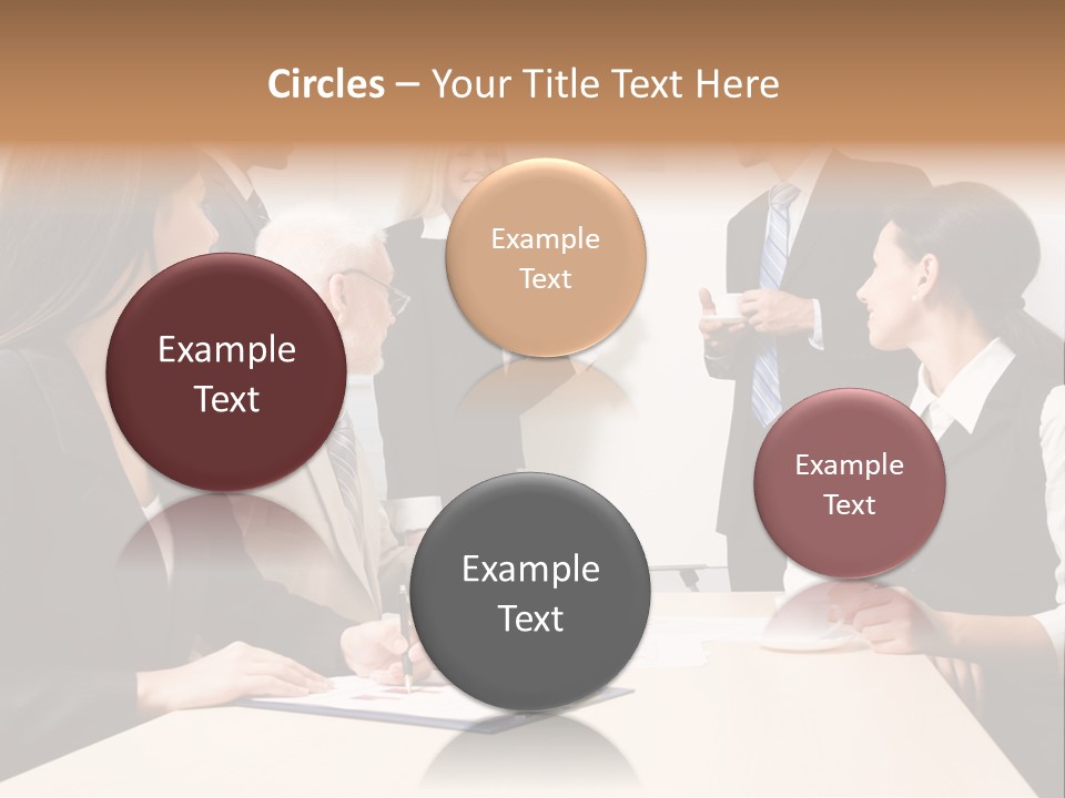 Speaker Cooperation Wellbeing PowerPoint Template