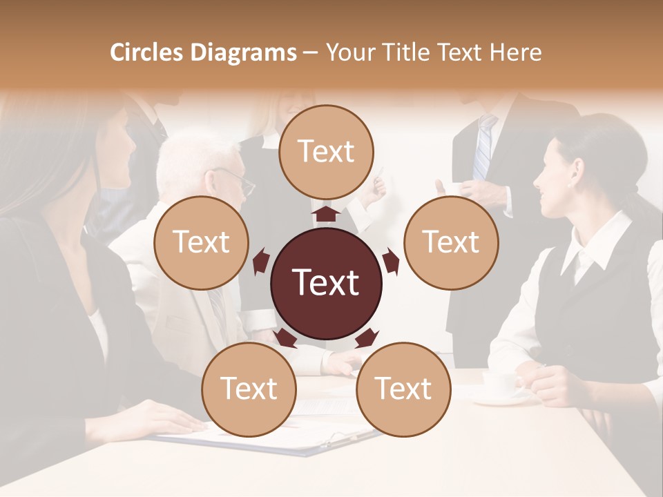 Speaker Cooperation Wellbeing PowerPoint Template