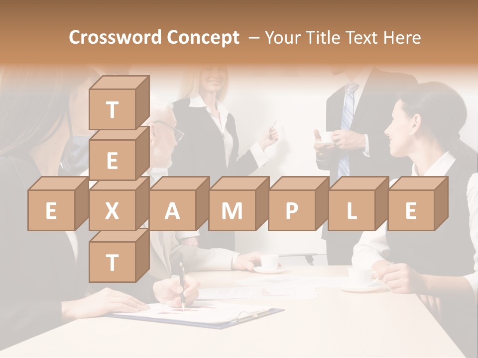 Speaker Cooperation Wellbeing PowerPoint Template