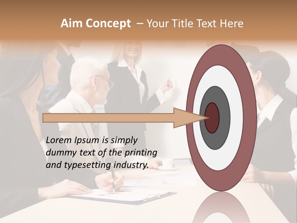 Speaker Cooperation Wellbeing PowerPoint Template
