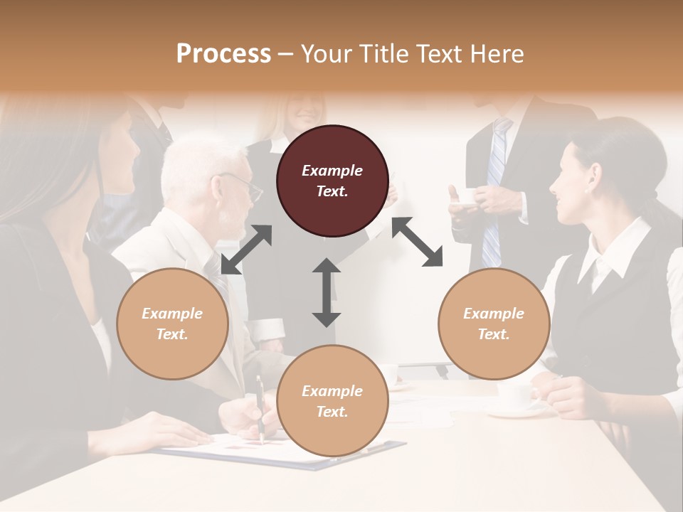 Speaker Cooperation Wellbeing PowerPoint Template