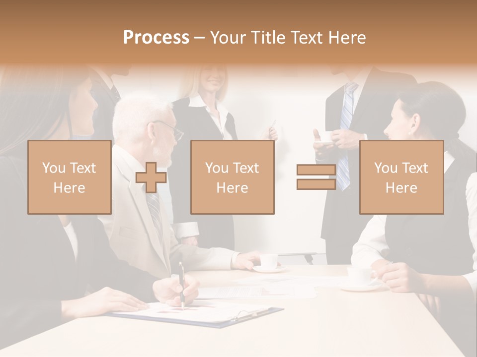 Speaker Cooperation Wellbeing PowerPoint Template