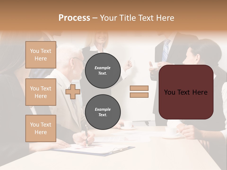 Speaker Cooperation Wellbeing PowerPoint Template